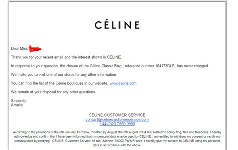 celine customer service number|Celine warranty.